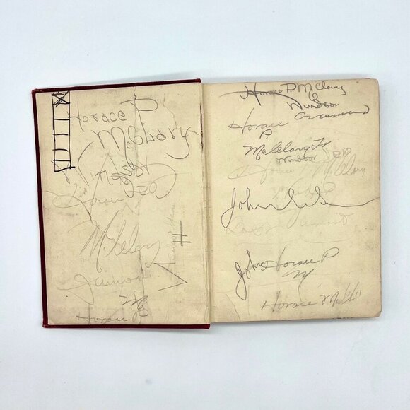 Silas Marner George Eliot Hardcover 1904 Macmillan Red Cloth Antique Book - Picture 3 of 10